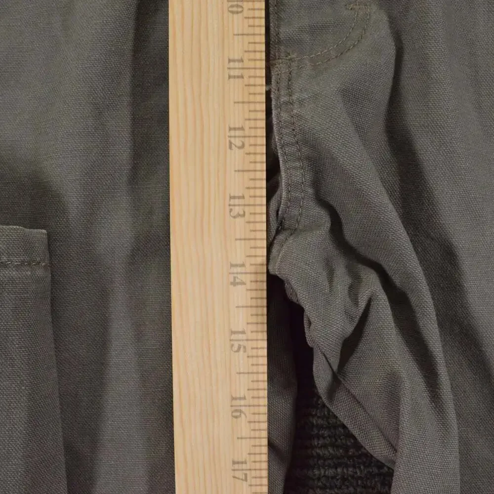 Wrangler Workwear Pants Mens 44x32 Gray Utility Carpenter Canvas Work